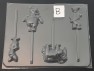 182sp Honey Bear Donkey Pig Tiger Chocolate Candy Lollipop Mold FACTORY SECOND 182sp Honey Bear Donkey Pig Tiger Chocolate Candy Lollipop Mold FACTORY SECOND